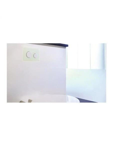 Przycisk spłukujący do WC Tece Loop czarny 9240657