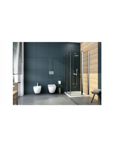 Zestaw prysznicowy z deszczownicą Deante Lobelia chrom NAC_01WM