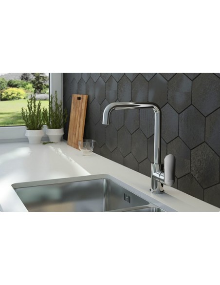 Zlewozmywak jednokomorowy Deante TANGO stal srebrny