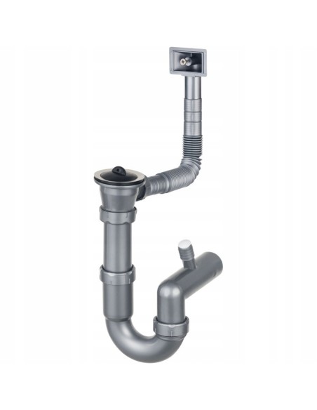 Zlewozmywak jednokomorowy Deante Tango stal srebrny ZM60110