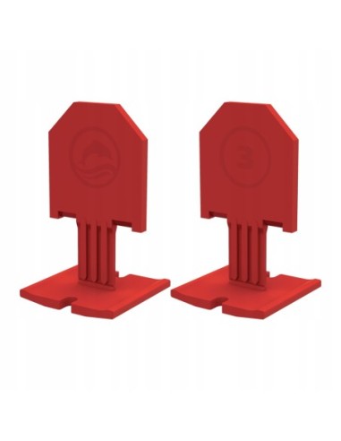 Blue Dolphin Zestaw do poziomowania płytek klips 3mm 50szt. + klin 50szt.