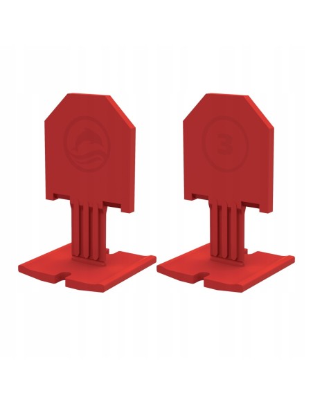 Blue Dolphin Zestaw do poziomowania płytek klips 3mm 50szt. + klin 50szt.