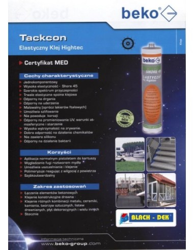 Uszczelniacz Beko biały 310 l 2403101