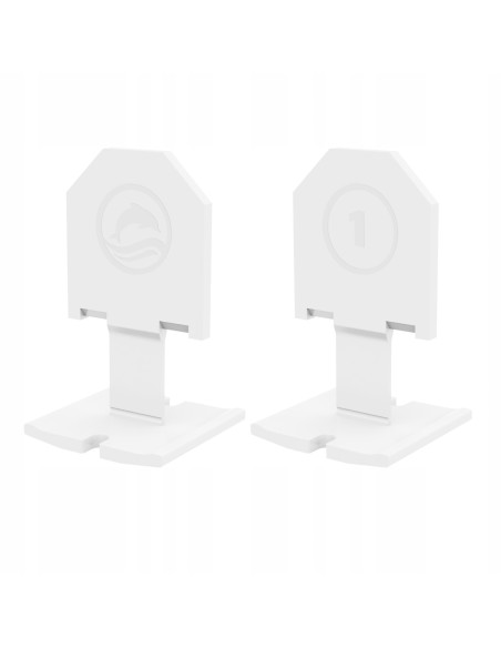 Blue Dolphin Zestaw do poziomowania płytek klipsy 1mm + kliny + szczypce