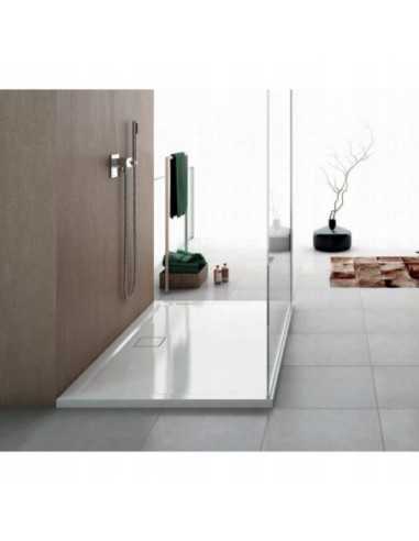 SanSwiss Brodzik prostokątny livada biały 90x120cm W20AS09012004