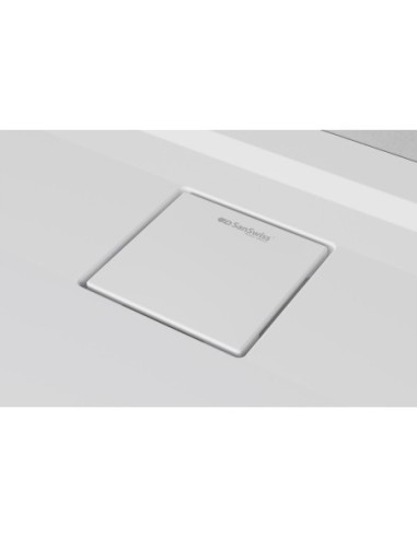 SanSwiss Brodzik prostokątny livada biały 90x120cm W20AS09012004