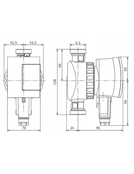 WILO POMPA CYRKULACYJNA STAR-Z NOVA 1.0 Z-15 4272900