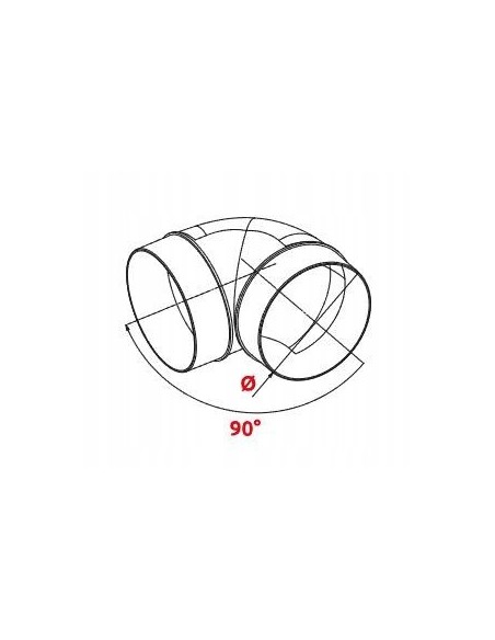 Awenta Kolano ?150 90° KO150-23
