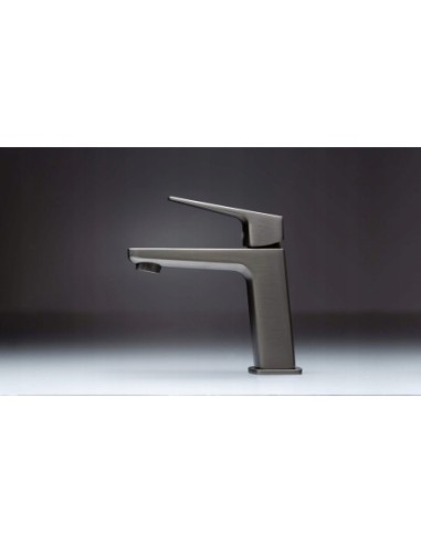 Bateria umywalkowa stojąca Deante Blur titanium BQL_D20M