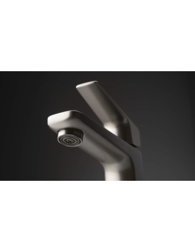 Bateria umywalkowa stojąca Deante Blur titanium BQL_D20M