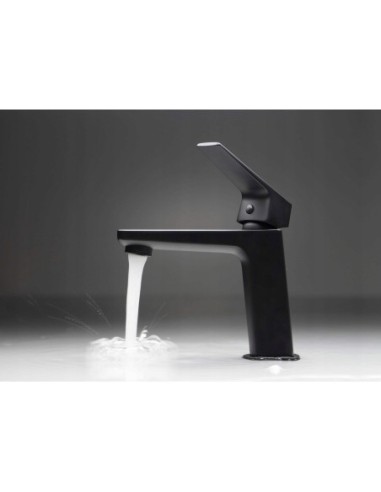 Bateria umywalkowa stojąca Deante Blur czarny BQL_N20M