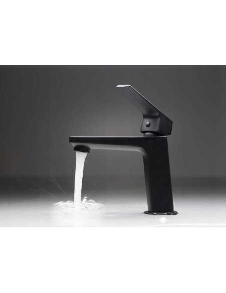 Bateria umywalkowa stojąca Deante Blur czarny BQL_N20M