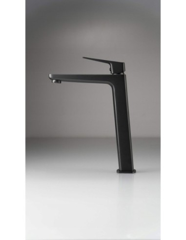 Bateria umywalkowa stojąca Deante Blur Nero czarny BQL_N20K