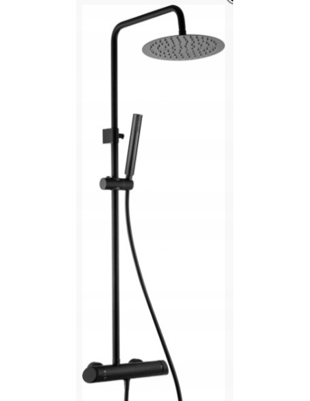 Zestaw prysznicowy natynkowy Deante ARNIKA czarny NAC_N1QK