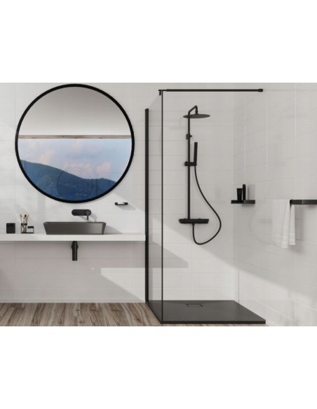 Zestaw prysznicowy natynkowy Deante ARNIKA czarny NAC_N1QK