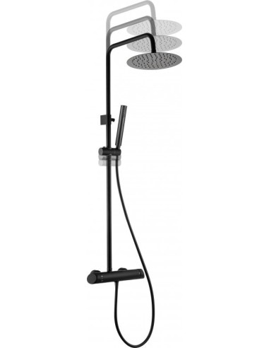 Zestaw prysznicowy natynkowy Deante ARNIKA czarny NAC_N1QK