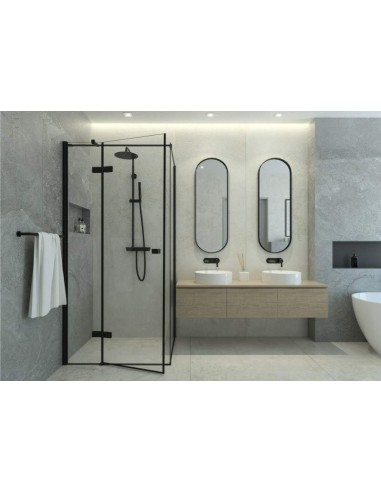 Zestaw prysznicowy natynkowy Deante ARNIKA czarny NAC_N1QK