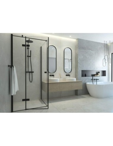 Zestaw prysznicowy natynkowy Deante ARNIKA czarny NAC_N1QK