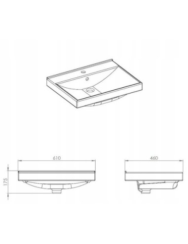 Szafka Elita Look biała RE010601028060