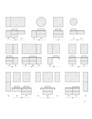 Szafka Elita Look biała RE010601028060