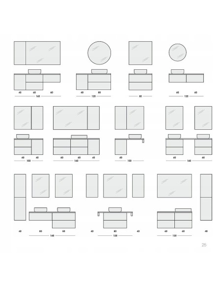 Szafka Elita Look biała RE010601028060