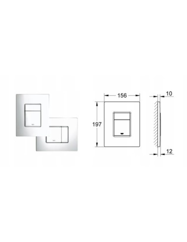 Grohe Rapid SL stelaż do WC 5w1 38827000