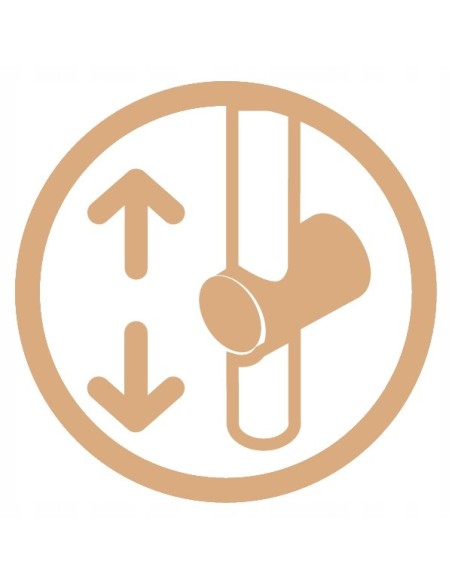 Zestaw prysznicowy natynkowy Invena Tetis 44001 AU-44-001-N