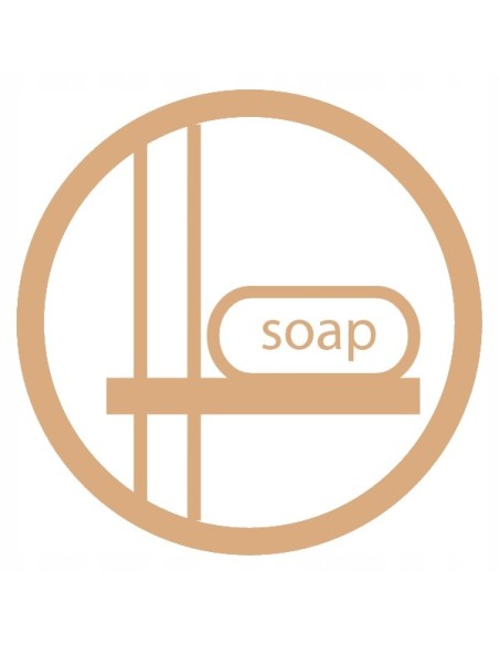 Zestaw prysznicowy natynkowy Invena Tetis 44001 AU-44-001-N