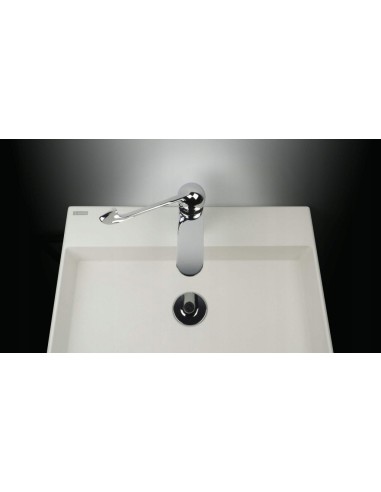 Korek z przelewem klik-klak okrągły Deante srebrny NHC_010U