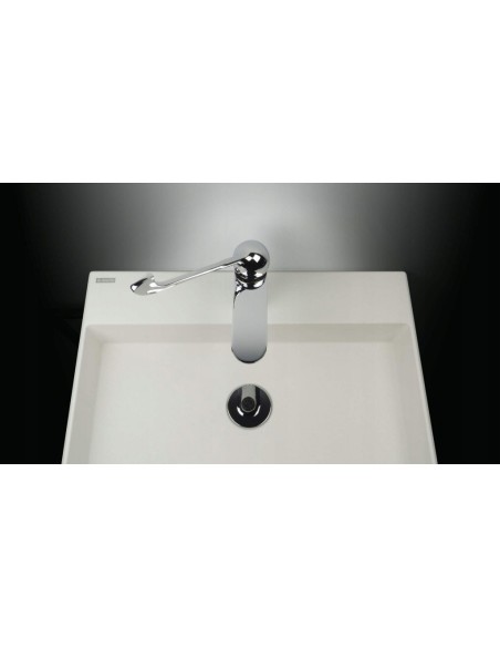 Korek z przelewem klik-klak okrągły Deante srebrny NHC_010U