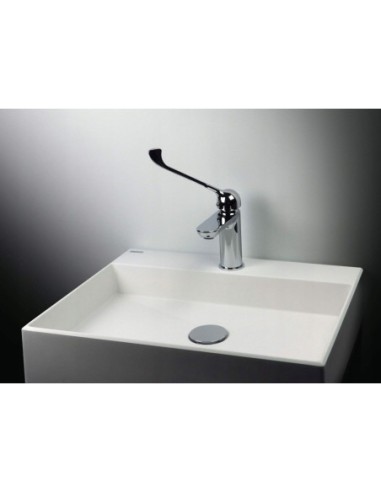 Korek z przelewem klik-klak okrągły Deante srebrny NHC_010U