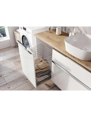 ELITA LOFTY KOMODA Z KOSZEM 50 BIAŁA RE080500028060