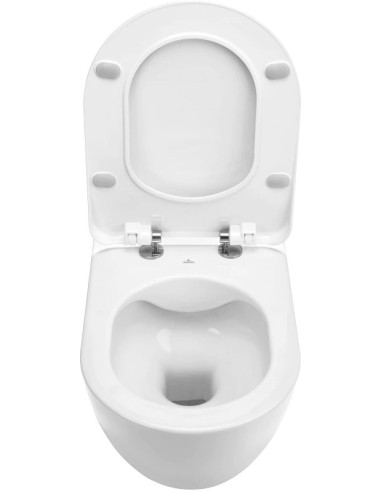 Miska podwieszana WC Deante Peonia z deską CDED6ZPW