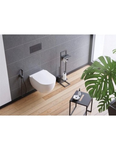 Miska podwieszana WC Deante Peonia z deską CDED6ZPW