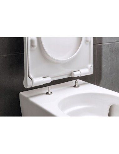 Geberit Acanto miska WC z deską wolnoopadającą bez kołnierza 502.774.00.1