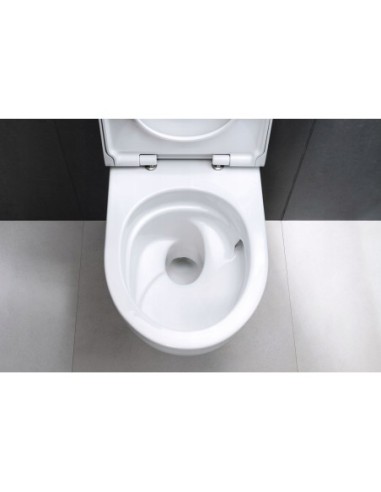 Geberit Acanto miska WC z deską wolnoopadającą bez kołnierza 502.774.00.1