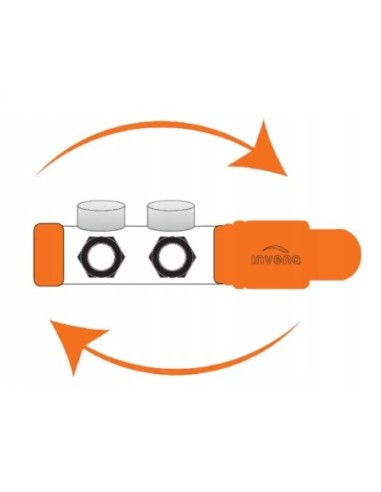 Invena zestaw termostatyczny zespolony Prov czarny CZ-91-015-S