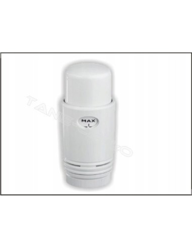 Zestaw termostatyczny osiowy Invena biały z przyłączami 1/2 CD-25-B15-S