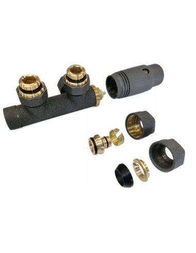 Zawór zespolony INVENA Z GŁOWICĄ DUOPLEX grafit CZ-90-015-S