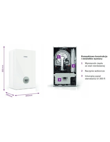 Bosch kocioł condens GC1200W 24C 5,2-26,5 kW 2-funkcyjny / 7-736-902-941