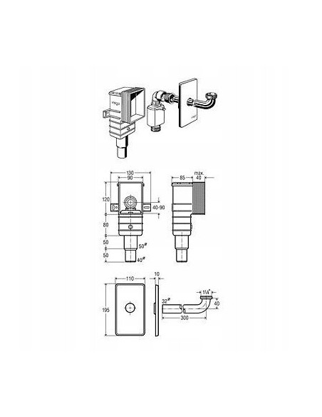 Syfon umywalkowy Viega 703240