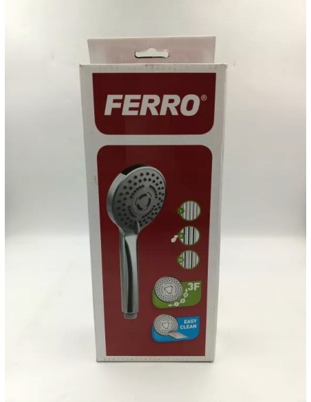 Rączka natrysku słuchawka prysznicowa 3 funkcyjna CORTINA S340 Ferro