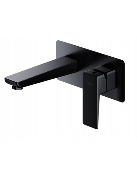 OMNIRES Bateria umywalkowa podtynkowa Parma czarny PM7415BL