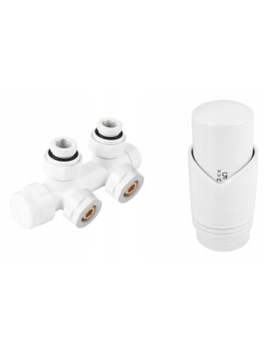 Zestaw do dolnego podłączenia typu DUOPLEX INVENA CZ-89-015-S