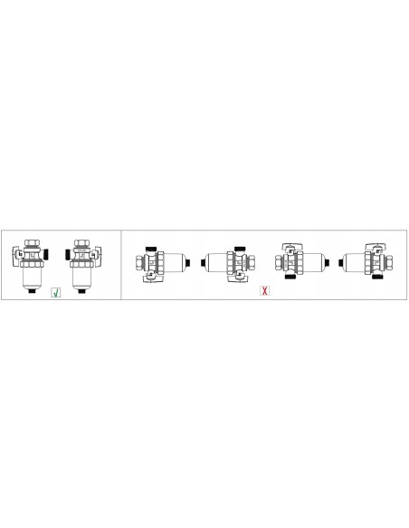 Filtr magnetyczny separator zanieczyszczeń DN20 3/4 Valvex M-Pure 6096970