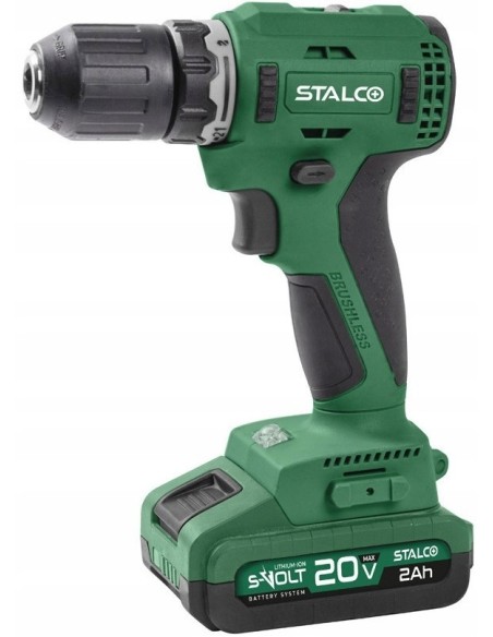 Stalco Wiertarko-wkrętarka akumulatorowa DS20-55BL S-97310