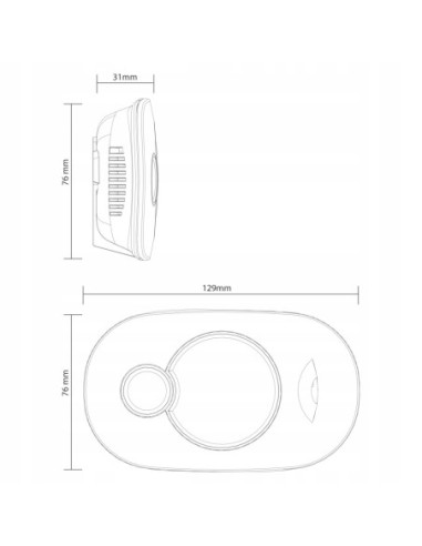 Czujnik tlenku węgla czadu Fireangel FA3322-INT