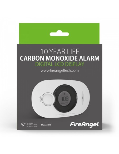Czujnik tlenku węgla czadu Fireangel FA3322-INT