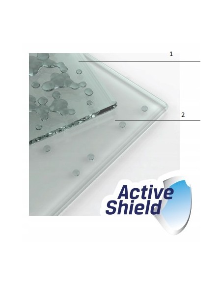 New Trendy Zestaw Kabina SUVIA + brodzik Maro ZS-0033