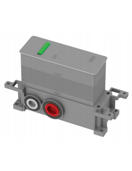 OMNIRES Element podtynkowy BOX 2-wyj BOXTE2F